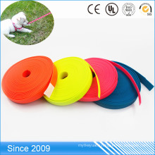 Durable Soft Polyester Material Leash PVC Coated Flat Polyester Webbing for Horse Lead Rope